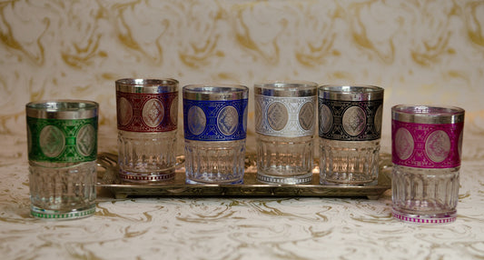 Verres à thé marocains élégants – Lot de 6